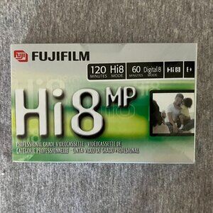 Fujifilm Hi8 MP Professional Grade Videocassette120 minutes New Sealed P…